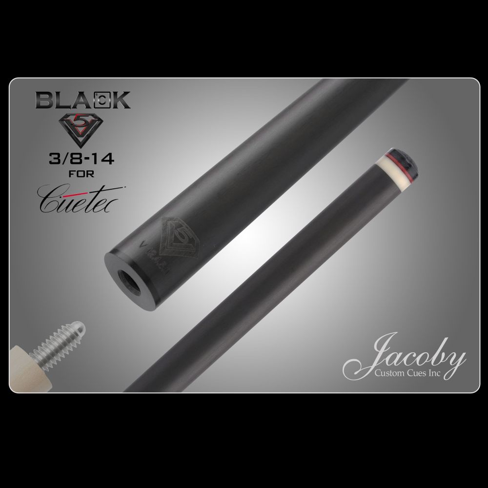 BlaCk V5 Shaft with 3/8-14 For Cuetec