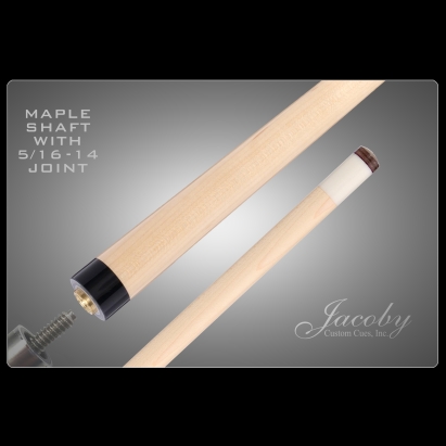 5/16-14 PILOTED MAPLE SHAFT - JACOBY