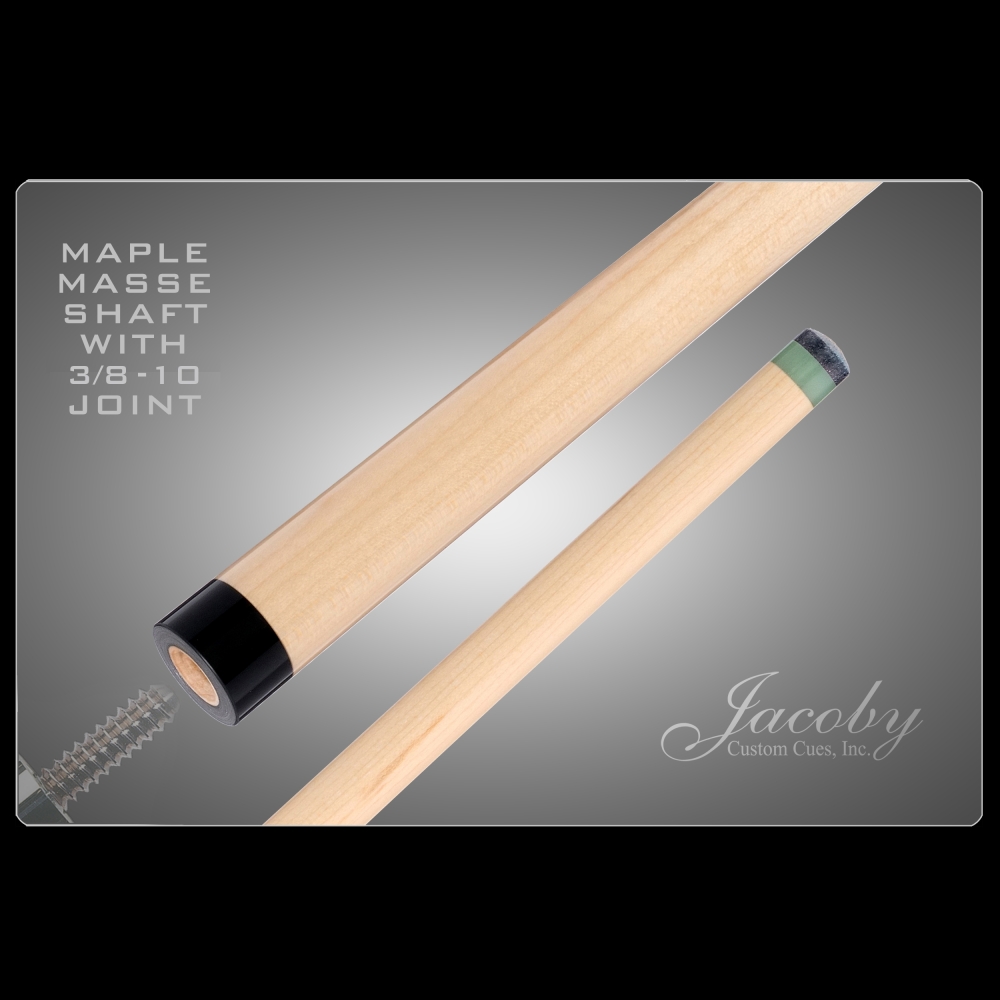 MAPLE MASSE' SHAFT 3/8-10 FOR JACOBY