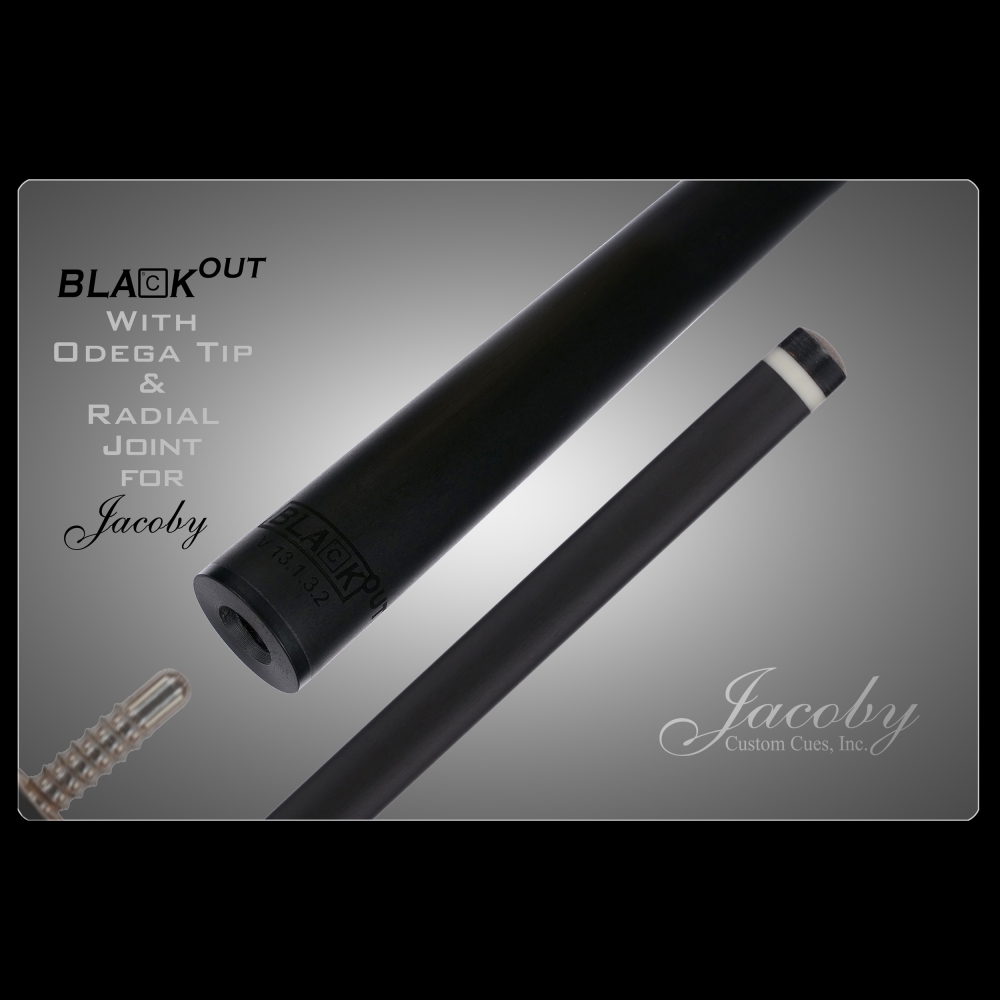 JACOBY BLACKOUT SHAFT WITH ODEGA TIP