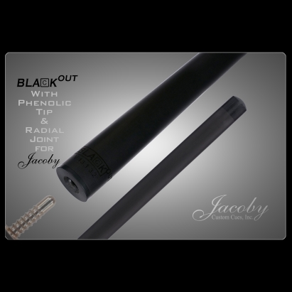 JACOBY BLACKOUT SHAFT WITH PHENOLIC TIP