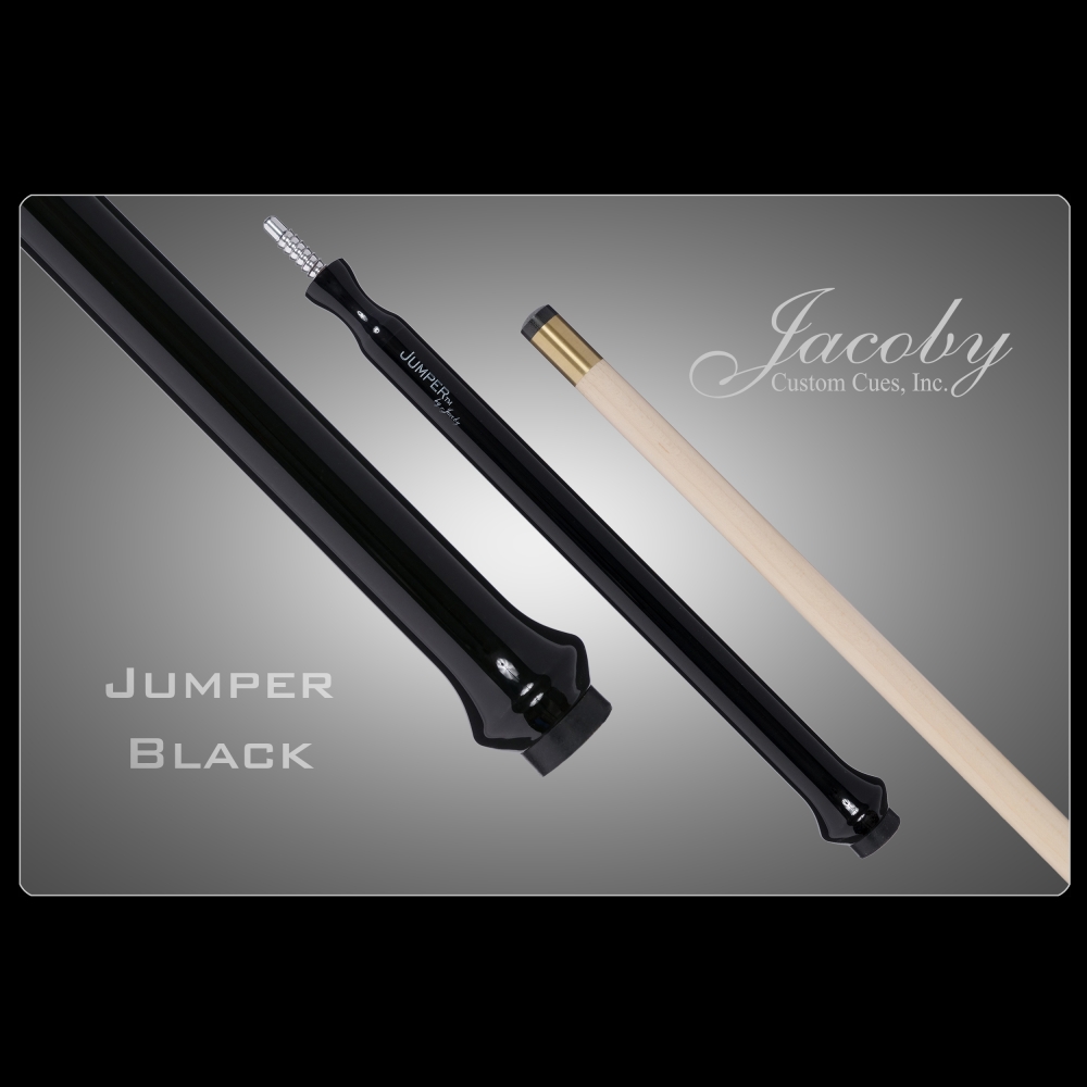 STANDARD JUMP CUE - BLACK
