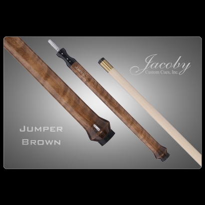 STANDARD JUMP CUE - BROWN