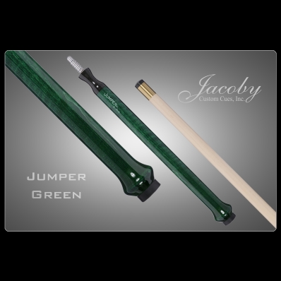 STANDARD JUMP CUE - GREEN