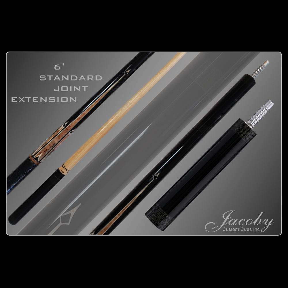 JOINT EXTENSION 6" BLACK